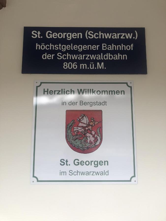 黑林山区圣格奥尔根Schwarzwaldblick公寓 外观 照片